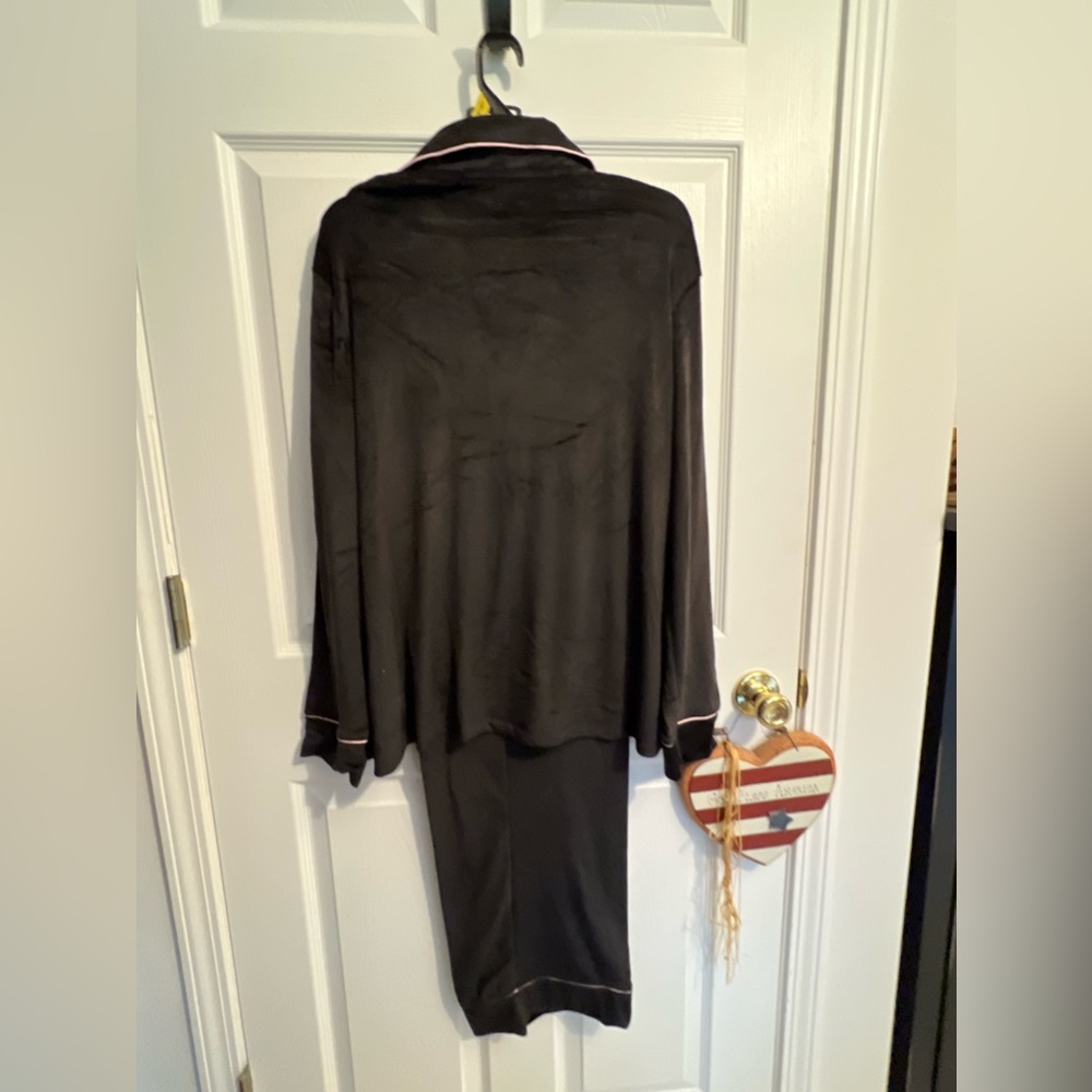 Pajama set nwt size large (12/14) black - Picture 7 of 12